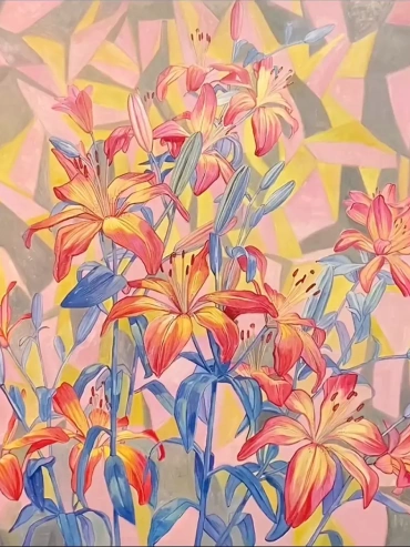 Lilies in Pink Geometry