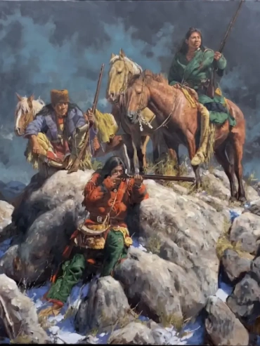 Native American Tribal Hunter