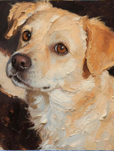 Pet portrait customization