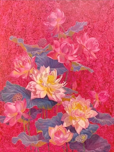 Pink Lotus Bloom