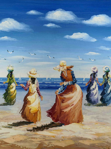A Stroll by the Sea