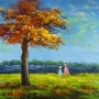 A Walk Through the Autumn Meadow