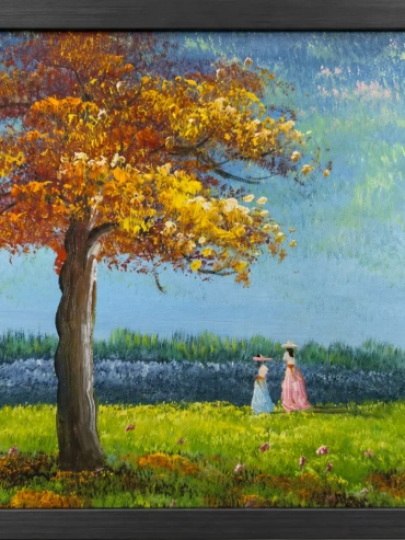 A Walk Through the Autumn Meadow